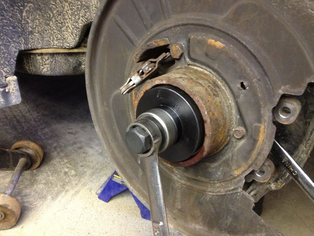 DIY Rear Wheel Bearing Replacement.